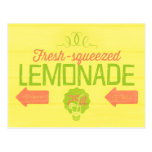 Fresh Squeezed Lemonade Postcard