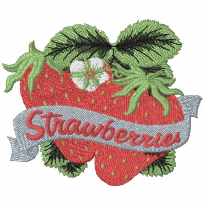 Fresh Strawberries by Embroidery4U