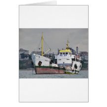 Fresh Water Tanker Greeting Cards