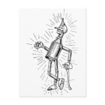Freshly Oiled Tinman Postcard