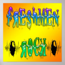 Freshmen Rock - Pulse Poster