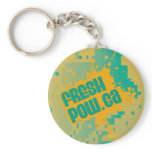 FreshPow! Round Kersplat Keychain