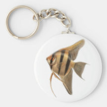 Freshwater Angelfish Keychain