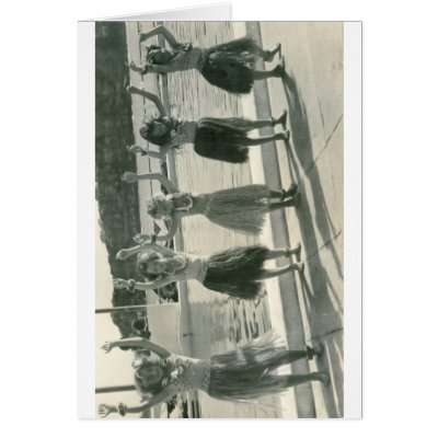 Freshwater Ladies Swimming Club Gala Day, 1949 Cards by PictureAustralia