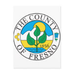 Fresno county seal post card