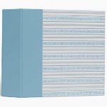 Fret Stripe Cornflower Binder
