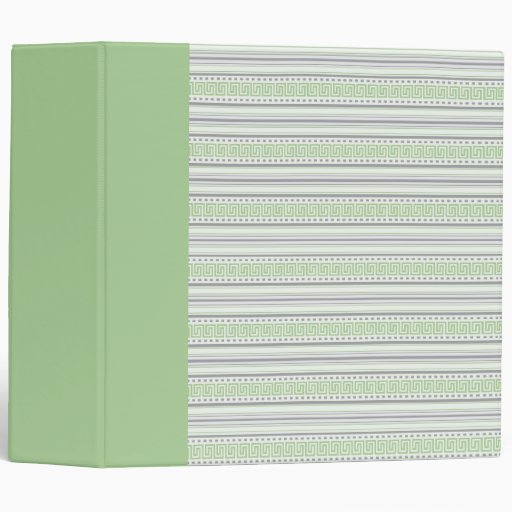 Fret Stripe pistachio Binder