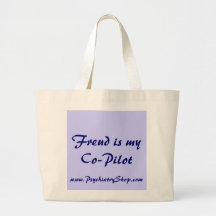 Freud is my Co-Pilot Canvas Bag