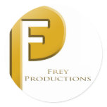 Frey Productions Gold Sticker