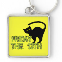Friday The 13th - Bad Luck Day Superstition Key Chains