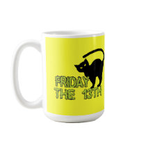 Friday The 13th - Bad Luck Day Superstition Mugs