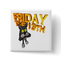 Friday The 13th Button