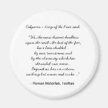 Fridge magnet - Pictish Quote