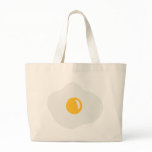 Fried egg canvas bags