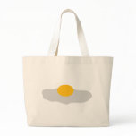 Fried Egg Icon Tote Bags