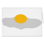 Fried Egg Icon Greeting Cards