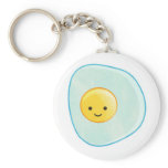 fried egg keychains