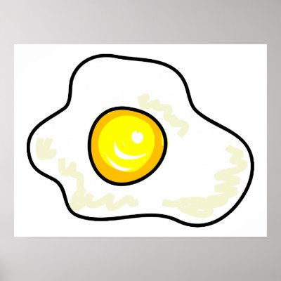 Fried Egg Poster by prawny