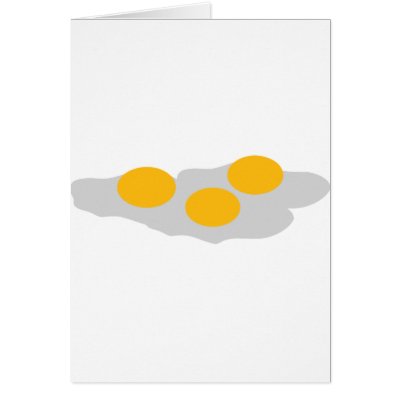 Fried Eggs Icon Cards by Tomaniac