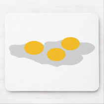 Fried Eggs Icon Mouse Mat