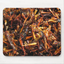 Fried Grasshopper (Takkataen) Bugs Mousepad