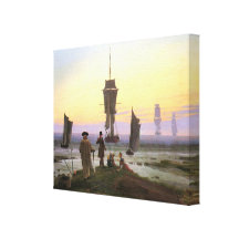 Friedrich Casper Art Stretched Canvas Print