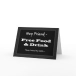 FRIEND Groomsman Wedding Invite - FUNNY Card