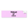 friend of ellen bumper sticker
