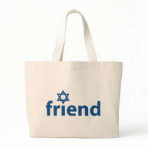 Friend of Israel Canvas Bag