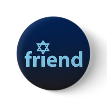 Friend of Israel Buttons