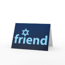 Friend of Israel Card