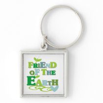 Friend of the Earth T-shirts and Gifts Key Chain