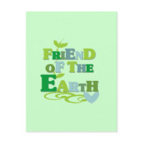 Friend of the Earth T-shirts and Gifts Post Cards
