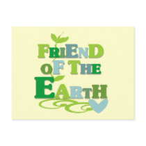 Friend of the Earth T-shirts and Gifts Post Cards