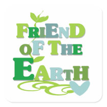 Friend of the Earth T-shirts and Gifts Sticker