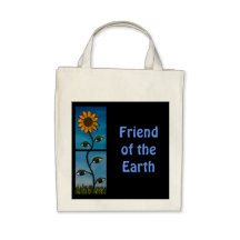 Friend of the Earth Tote Bags