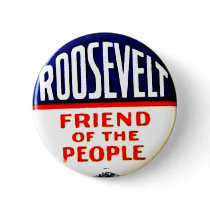 Friend of the People - Button