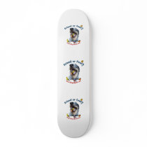 Friend or Fowl Bird Dog Custom Skateboard