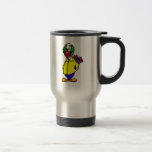 Friendly Clown with Flowers Mug