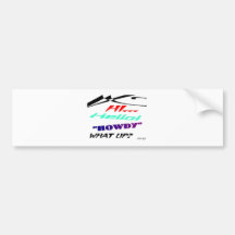 FRIENDLY GREETING-4.29.12.jpg Bumper Stickers