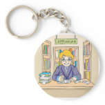 Friendly Librarian Keychains