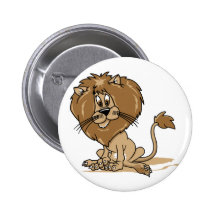 Friendly Lion Pin