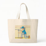 Friendly Plumber Cartoon Bag