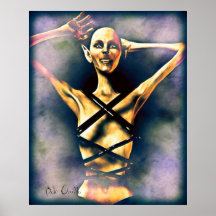 Friendly Vampire Print
