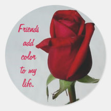 Friends Add Colour Stickers
