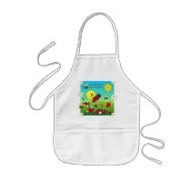 Friends Always Work Together Kids Apron