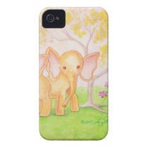 Friends Are Wonderful--Elephants Know! (Detail) Iphone 4 Cases