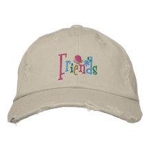 Friends - Customized Embroidered Baseball Caps