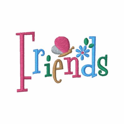 Friends - Customized Embroidered Shirt by myhome71