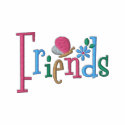 Friends embroidered shirts